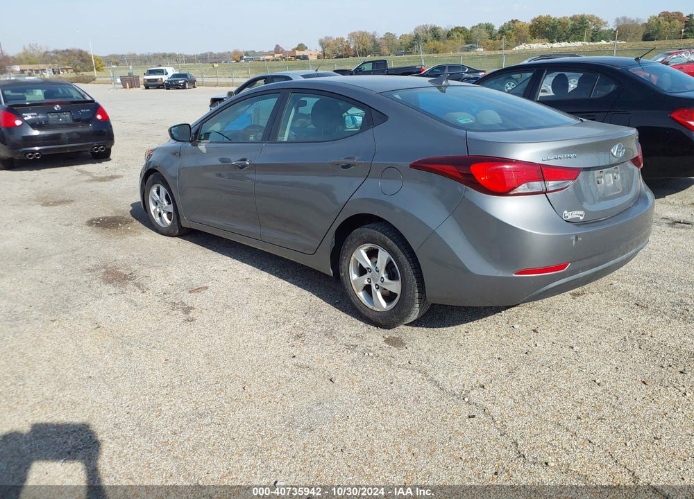 2014 HYUNDAI ELANTRA SE VIN: 5NPDH4AE1EH488512