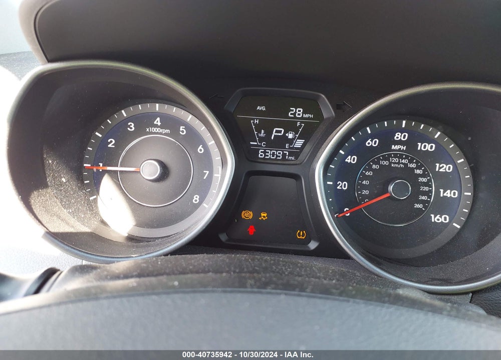 2014 HYUNDAI ELANTRA SE VIN: 5NPDH4AE1EH488512