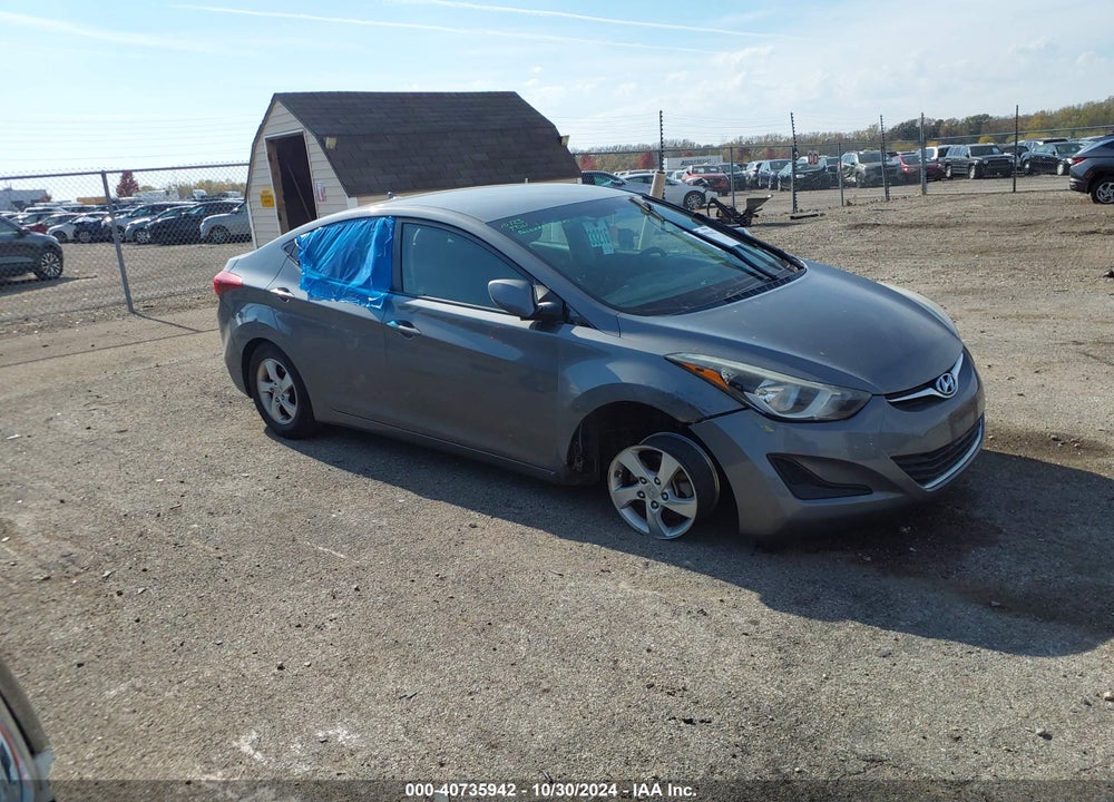 2014 HYUNDAI ELANTRA SE VIN: 5NPDH4AE1EH488512