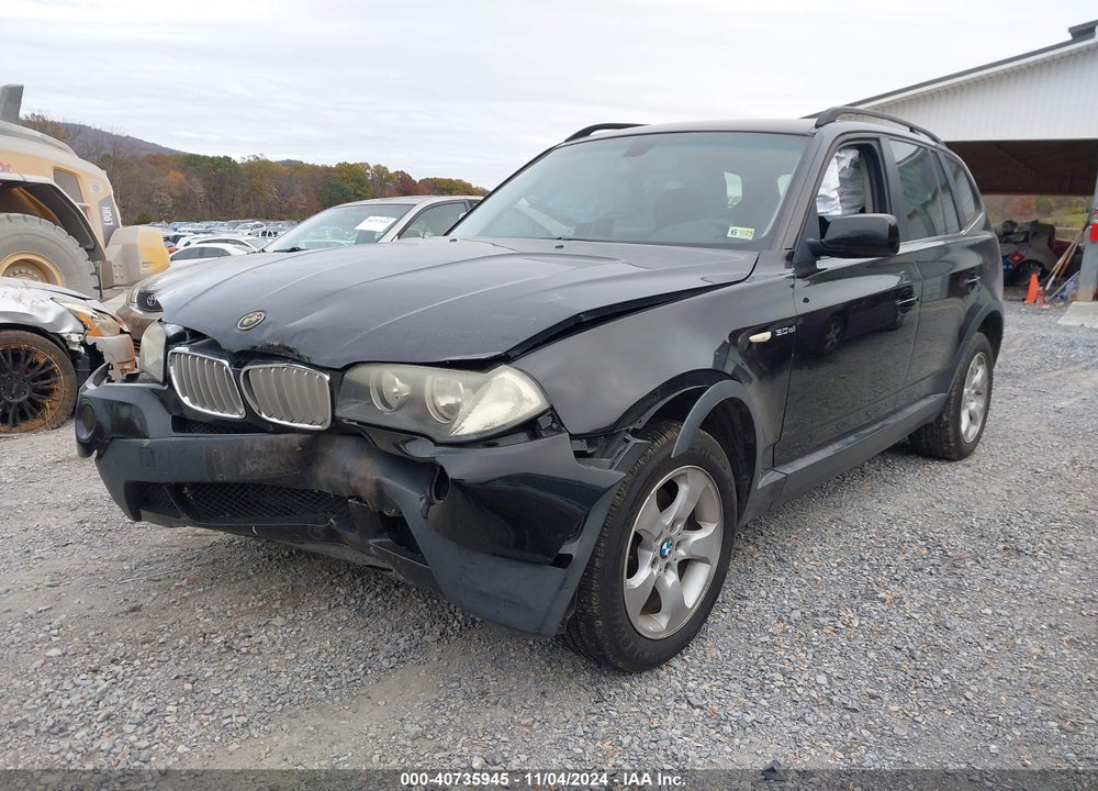 2007 BMW X3 3.0SI VIN: WBXPC93427WF20626