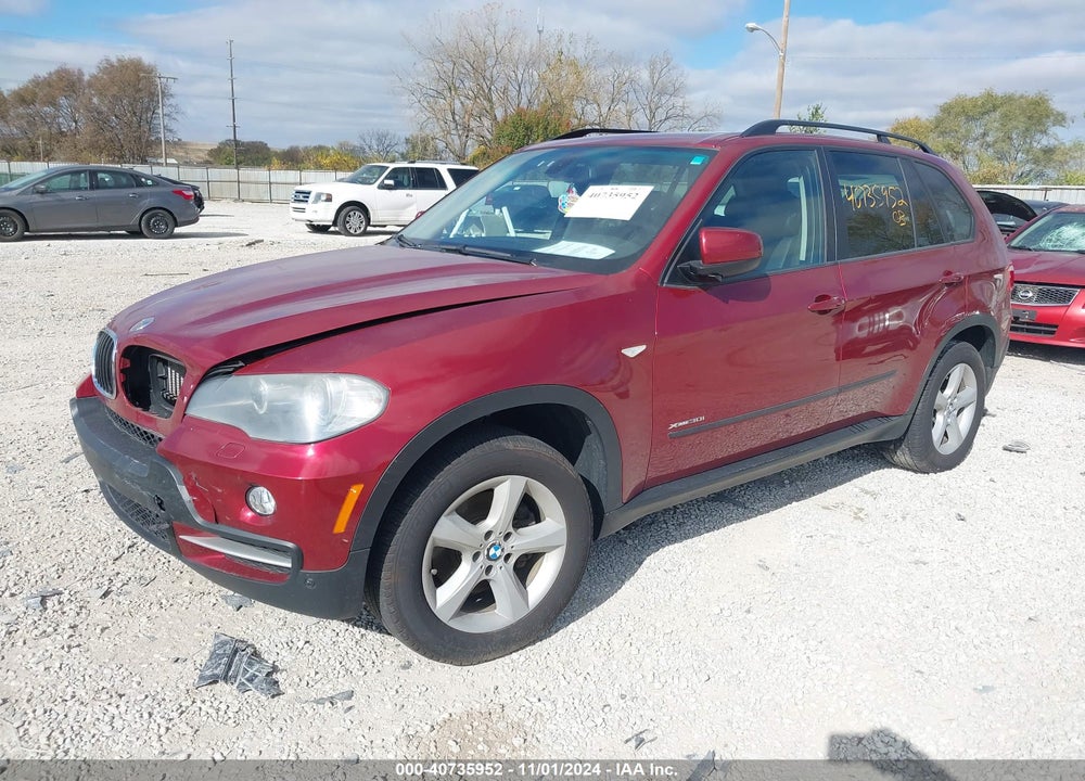 2009 BMW X5 XDRIVE30I VIN: 5UXFE435X9L265352