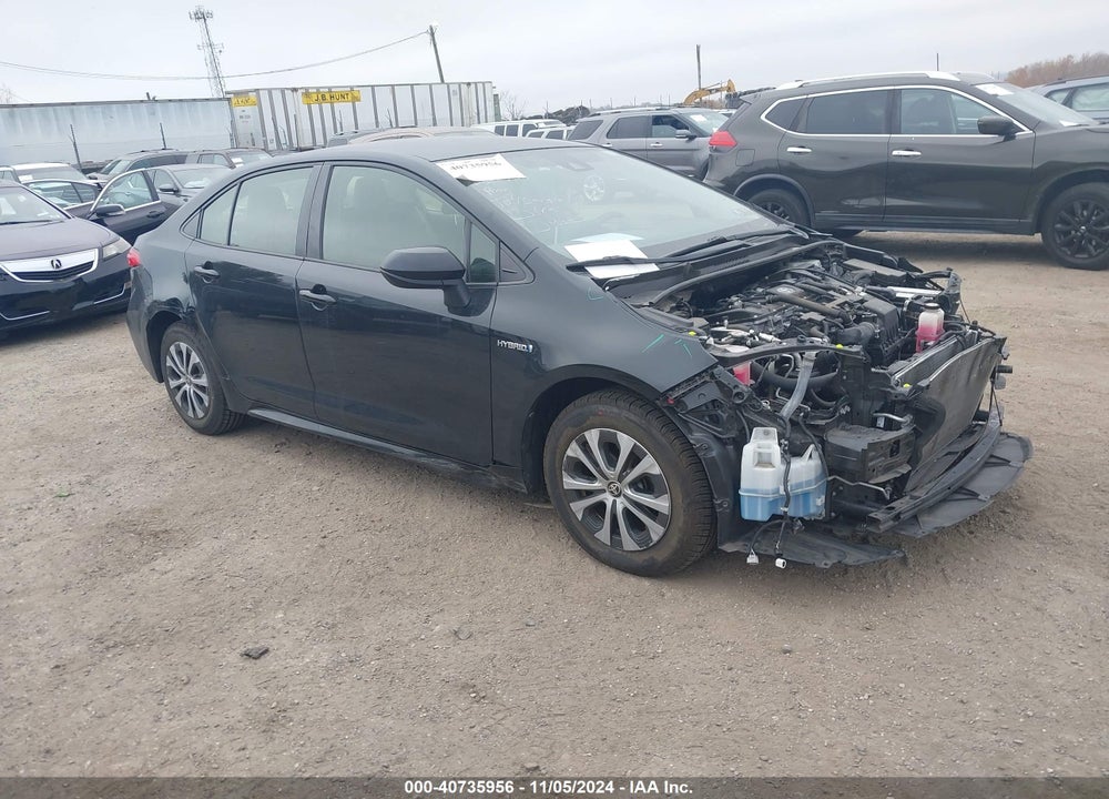 2021 TOYOTA COROLLA HYBRID LE VIN: JTDEAMDE5MJ020809