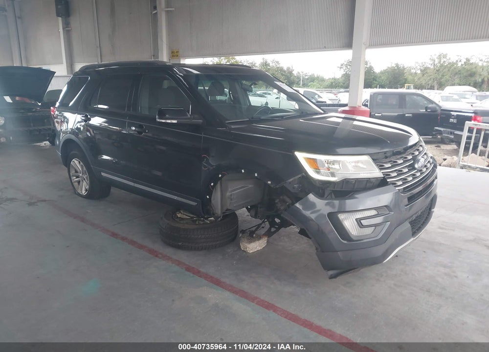 2017 FORD EXPLORER XLT VIN: 1FM5K7D85HGA92214