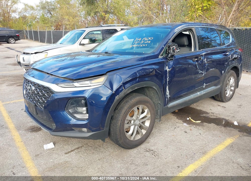 2020 HYUNDAI SANTA FE SEL VIN: 5NMS33AD1LH157964