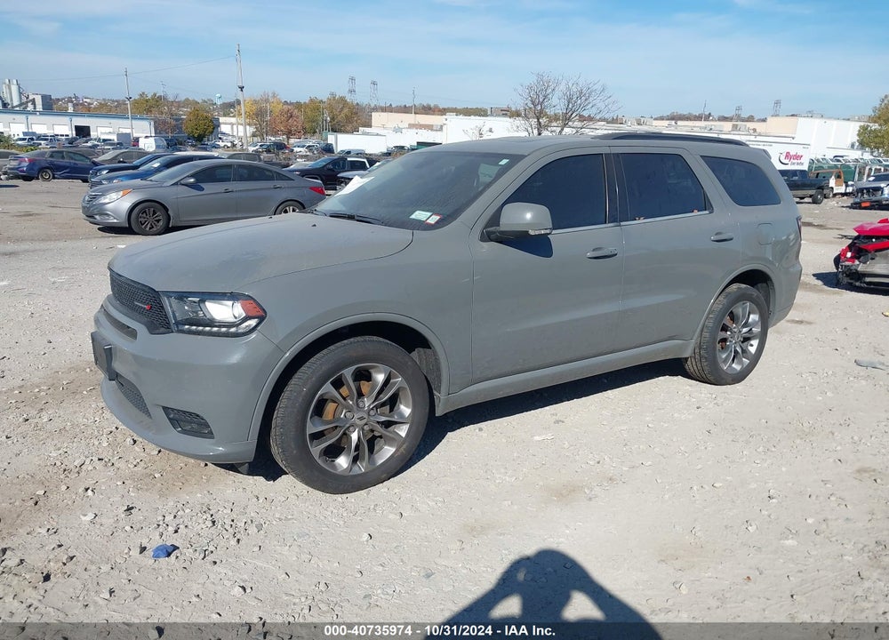 2020 DODGE DURANGO GT PLUS AWD VIN: 1C4RDJDG5LC107492