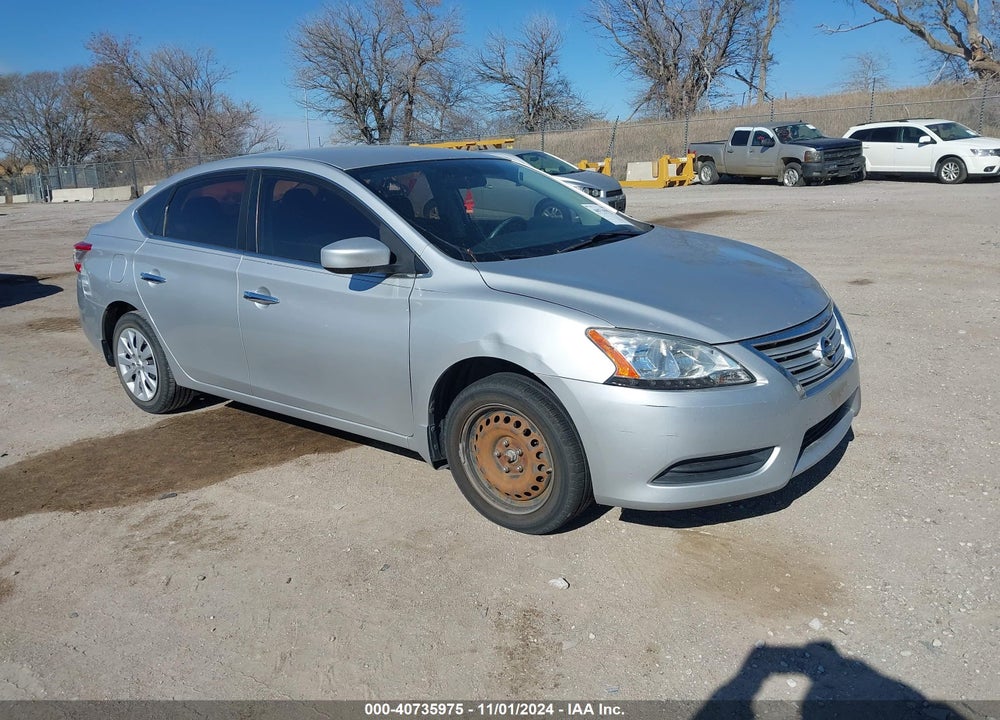 2015 NISSAN SENTRA SV VIN: 3N1AB7AP8FL690971