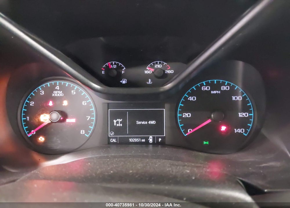 2016 CHEVROLET COLORADO WT VIN: 1GCGTBE36G1233082