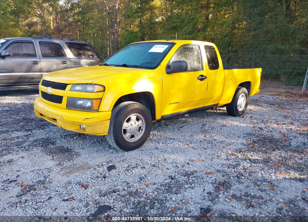 2004 CHEVROLET COLORADO LS VIN: 1GCCS198048120541