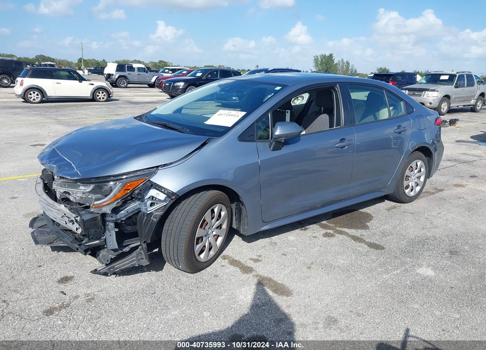 2020 TOYOTA COROLLA LE VIN: JTDEPRAE1LJ062098