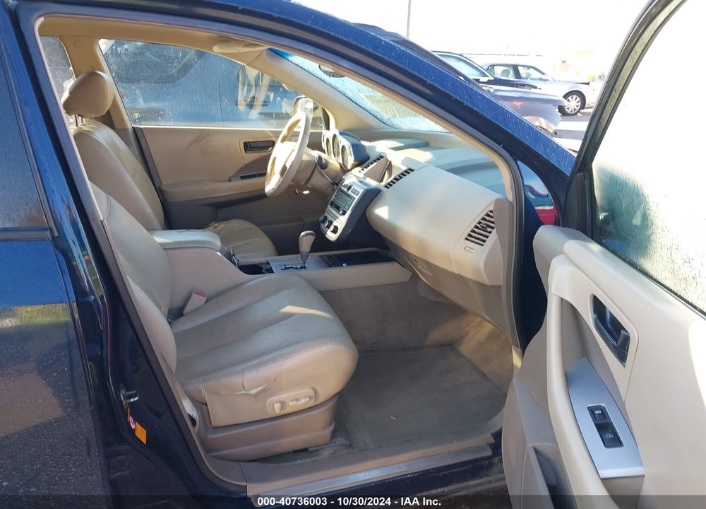 2003 NISSAN MURANO SL VIN: JN8AZ08W63W202897