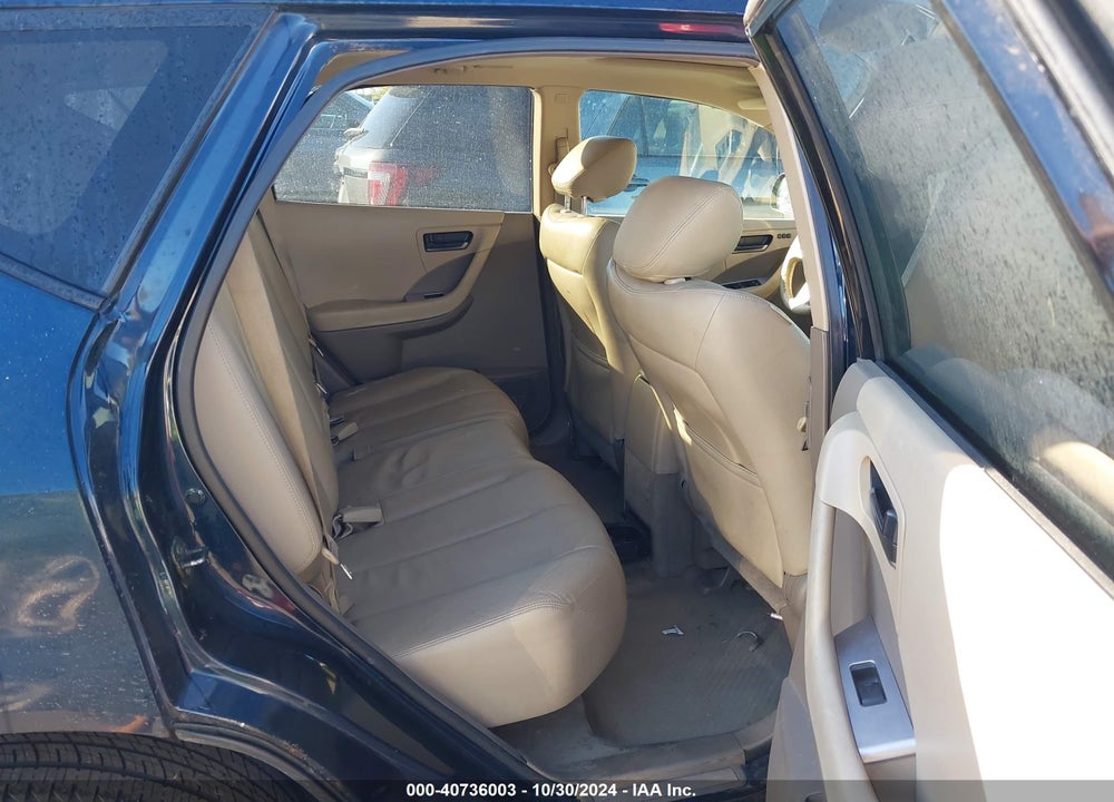 2003 NISSAN MURANO SL VIN: JN8AZ08W63W202897