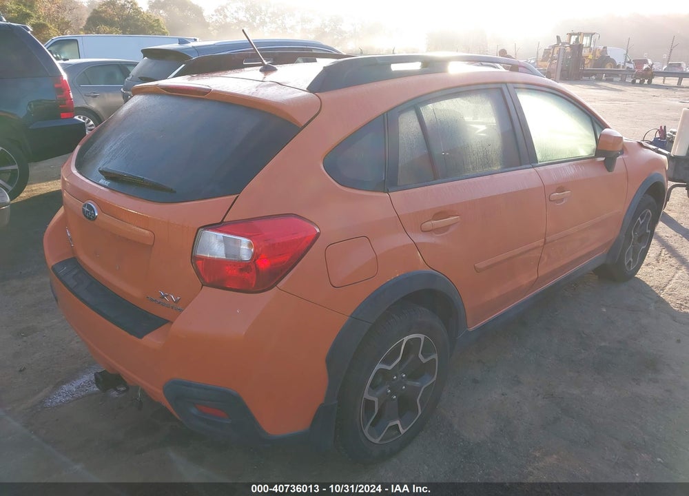 2013 SUBARU XV CROSSTREK 2.0I PREMIUM VIN: JF2GPACC9D2850386