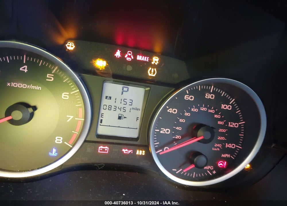 2013 SUBARU XV CROSSTREK 2.0I PREMIUM VIN: JF2GPACC9D2850386