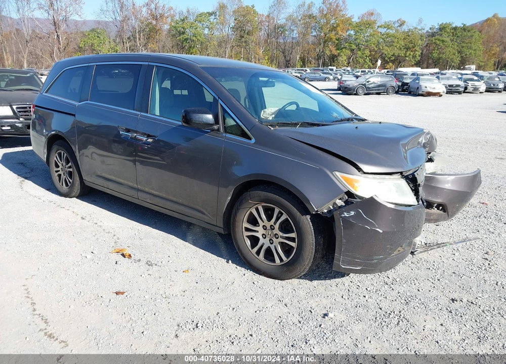 2011 HONDA ODYSSEY EX VIN: 5FNRL5H45BB060587
