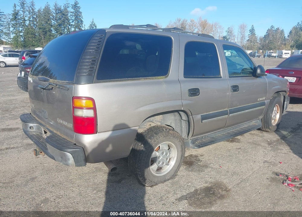 2003 CHEVROLET TAHOE VIN: 1GNEK13Z63J284207
