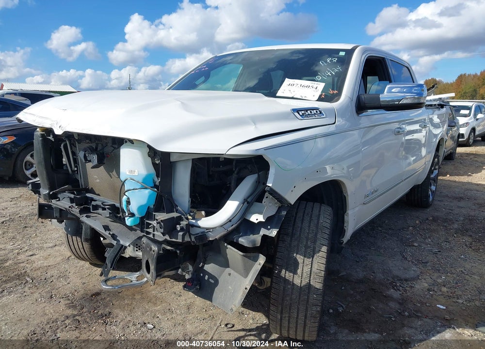 2019 RAM 1500 LIMITED 4X4 5'7 BOX VIN: 1C6SRFHT3KN752210