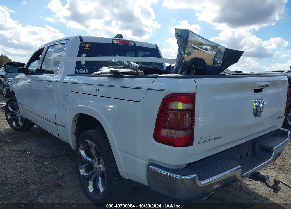 2019 RAM 1500 LIMITED 4X4 5'7 BOX VIN: 1C6SRFHT3KN752210