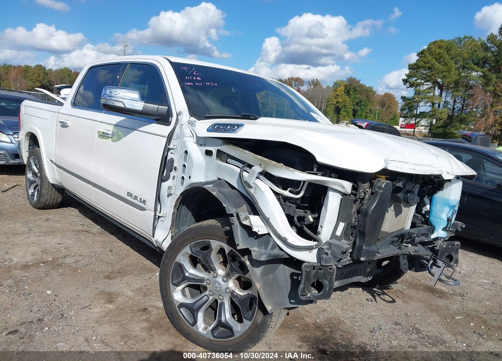 2019 RAM 1500 LIMITED 4X4 5'7 BOX VIN: 1C6SRFHT3KN752210