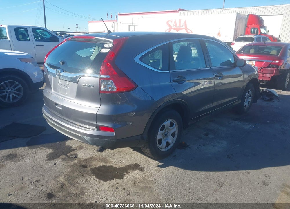 2016 HONDA CR-V LX VIN: 2HKRM4H32GH607287