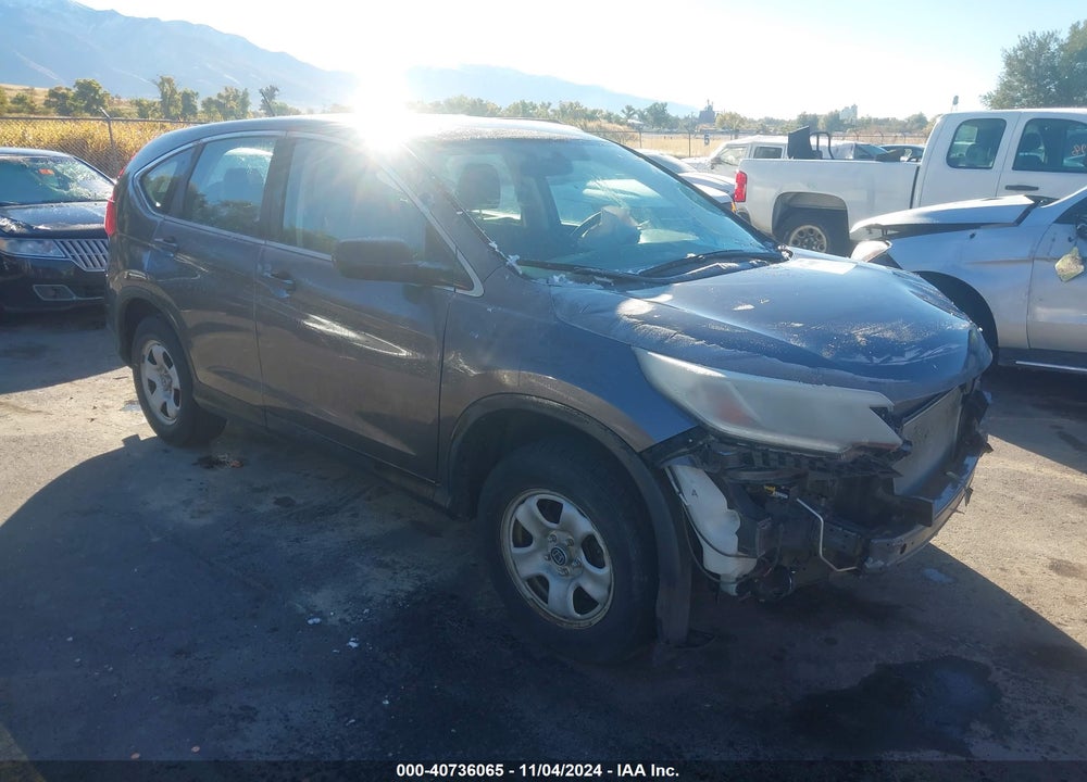 2016 HONDA CR-V LX VIN: 2HKRM4H32GH607287