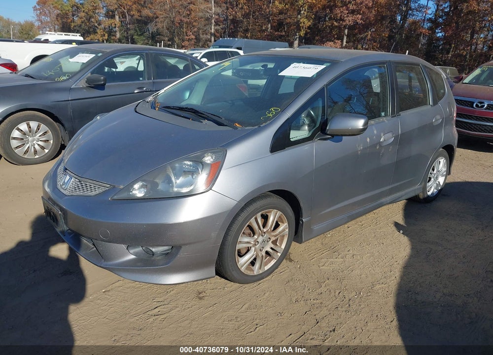2009 HONDA FIT SPORT VIN: JHMGE88459S001943