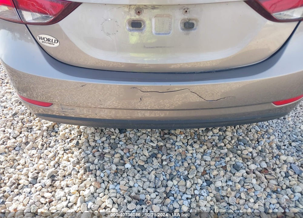 2014 HYUNDAI ELANTRA SE VIN: 5NPDH4AE5EH530602