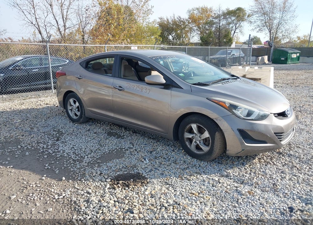 2014 HYUNDAI ELANTRA SE VIN: 5NPDH4AE5EH530602