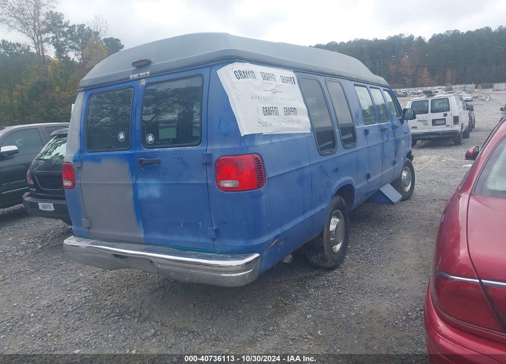 1994 DODGE RAM VAN B350 VIN: 2B7KB31Z2RK546344