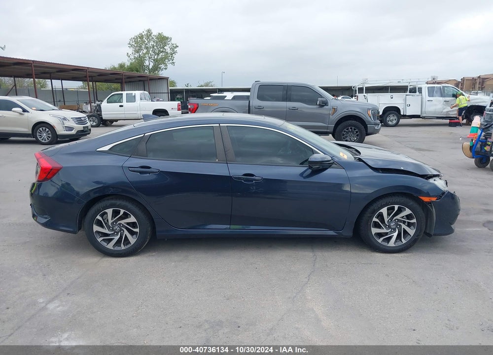 2018 HONDA CIVIC EX VIN: 19XFC2F71JE012118