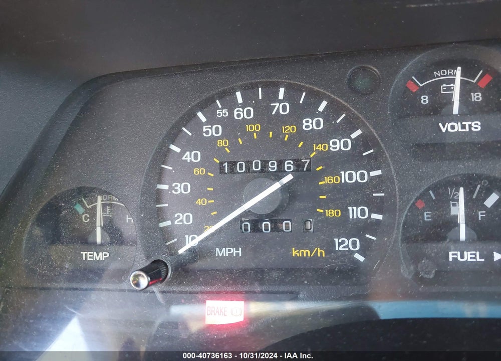 1993 MERCURY COUGAR XR7 VIN: 1MEPM6241PH611431
