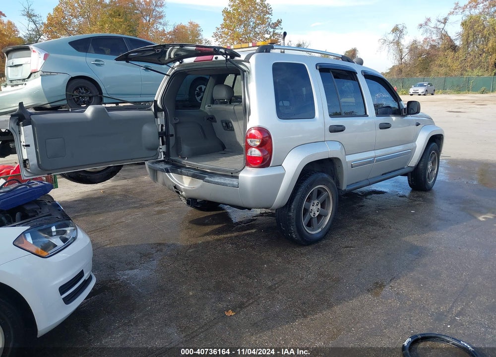 2005 JEEP LIBERTY LIMITED EDITION VIN: 1J4GL58K15W693541