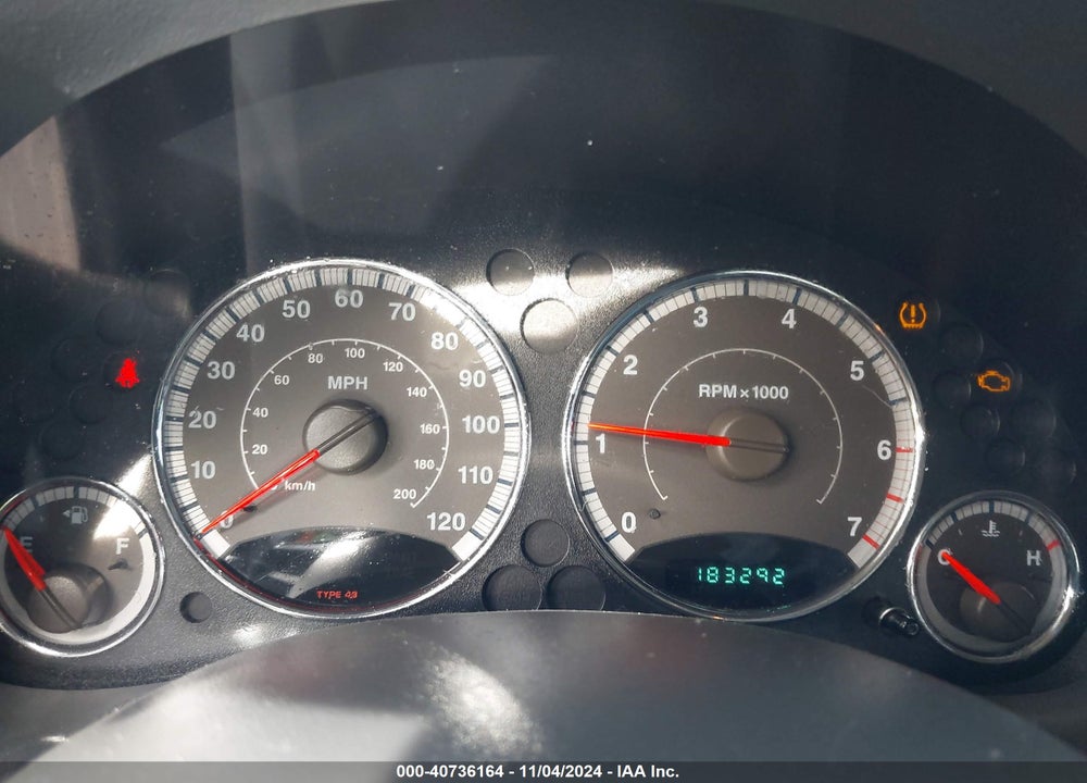 2005 JEEP LIBERTY LIMITED EDITION VIN: 1J4GL58K15W693541