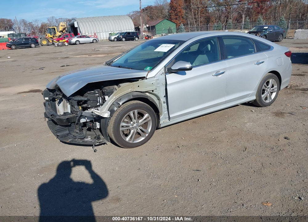2018 HYUNDAI SONATA SEL VIN: 5NPE34AF3JH609840