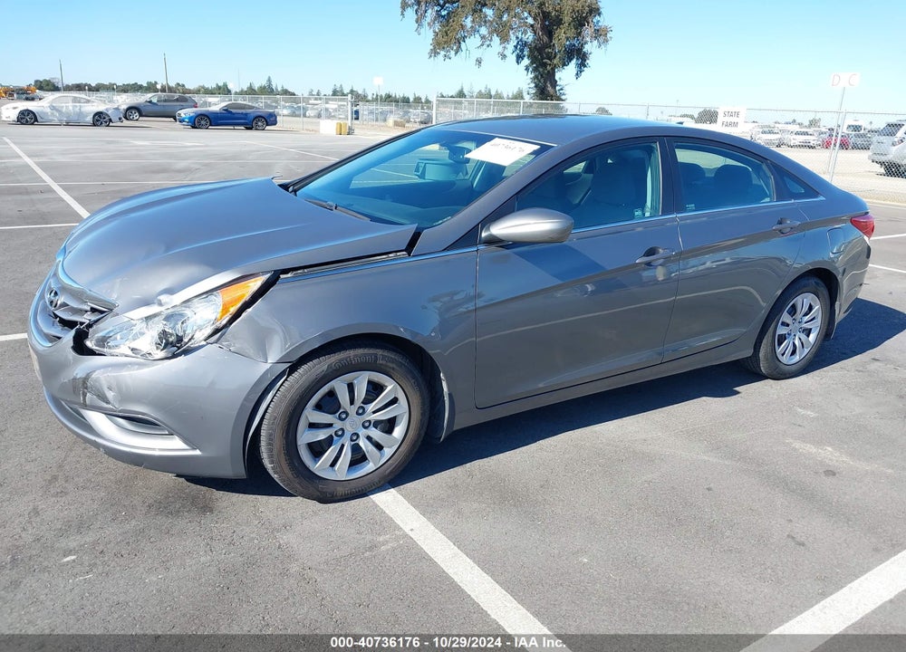2013 HYUNDAI SONATA GLS VIN: 5NPEB4AC0DH579161