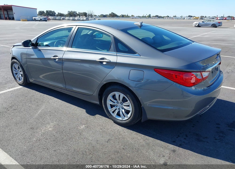 2013 HYUNDAI SONATA GLS VIN: 5NPEB4AC0DH579161