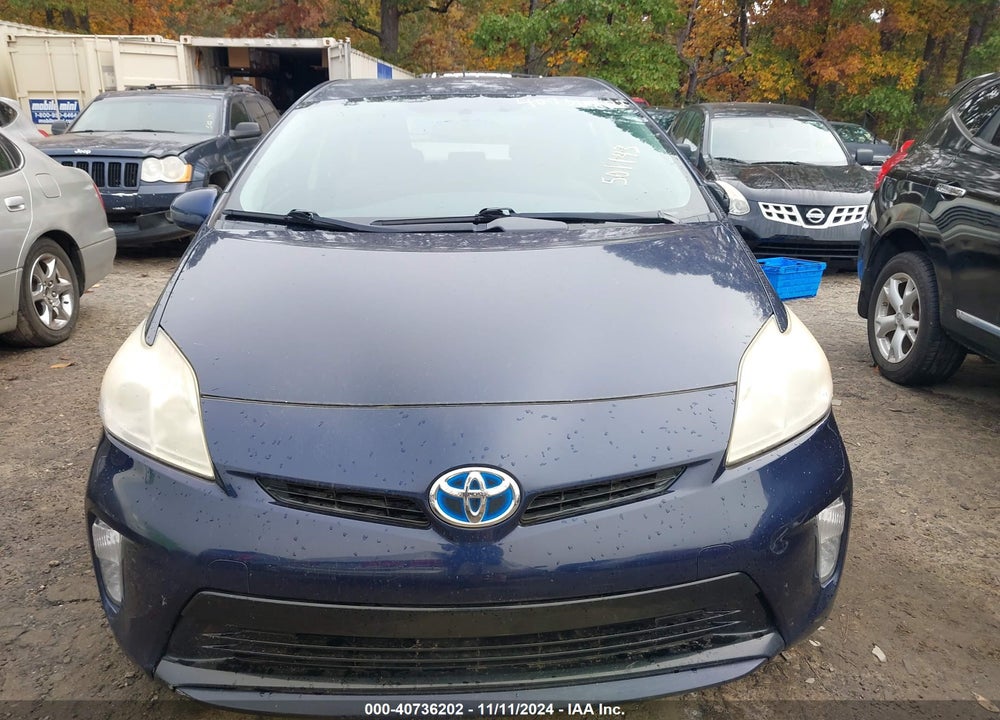 2012 TOYOTA PRIUS TWO VIN: JTDKN3DU6C1501143