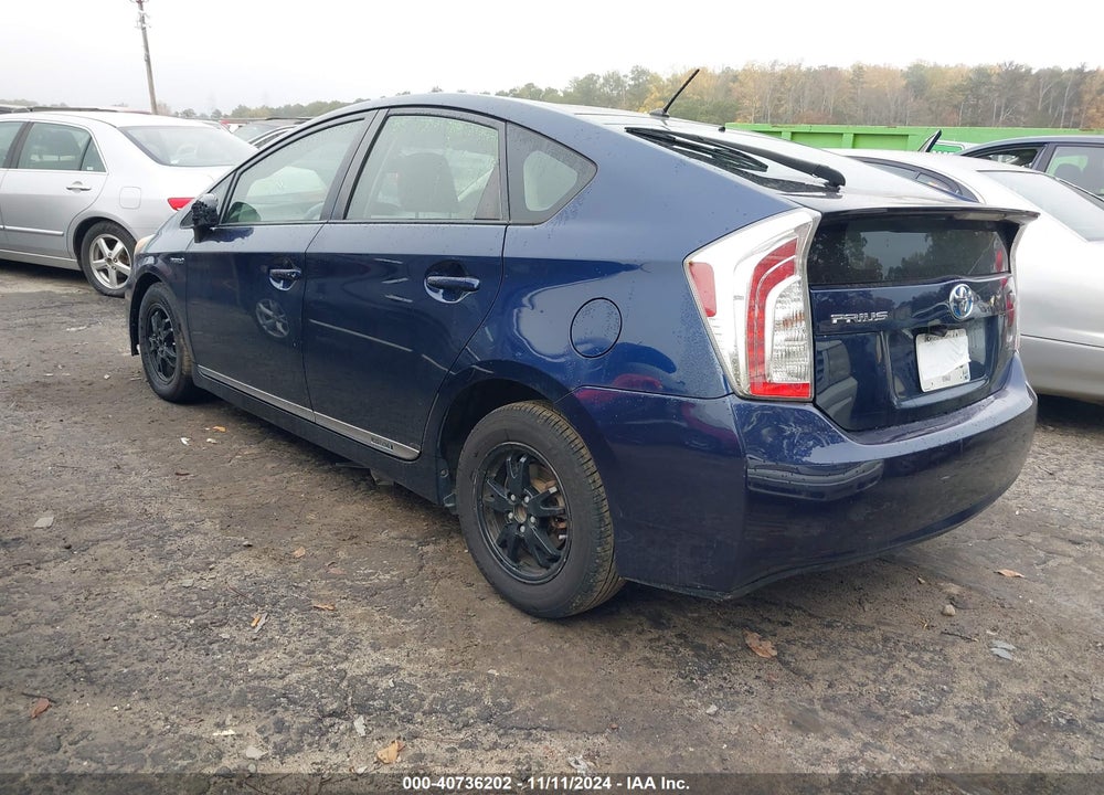 2012 TOYOTA PRIUS TWO VIN: JTDKN3DU6C1501143