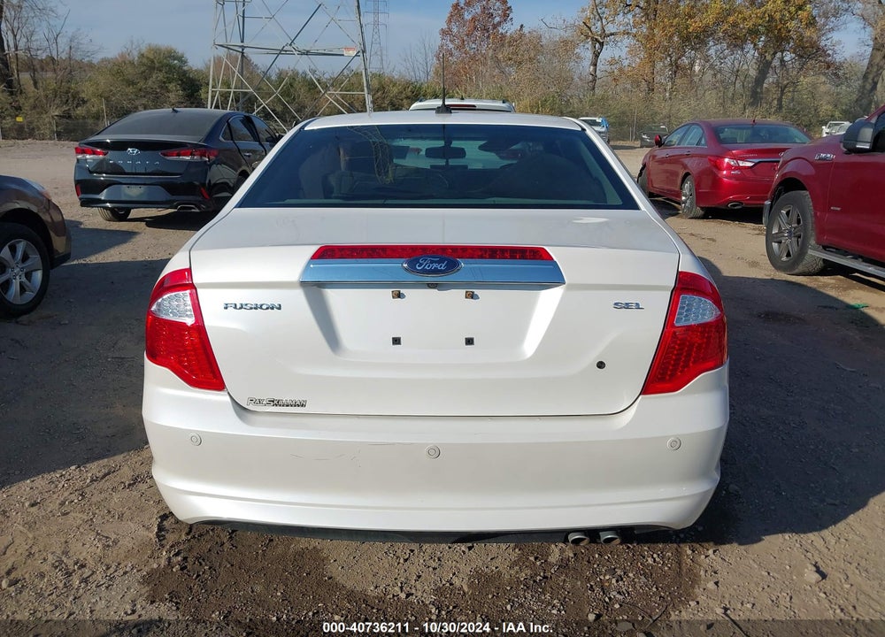 2010 FORD FUSION SEL VIN: 3FAHP0JA5AR210736