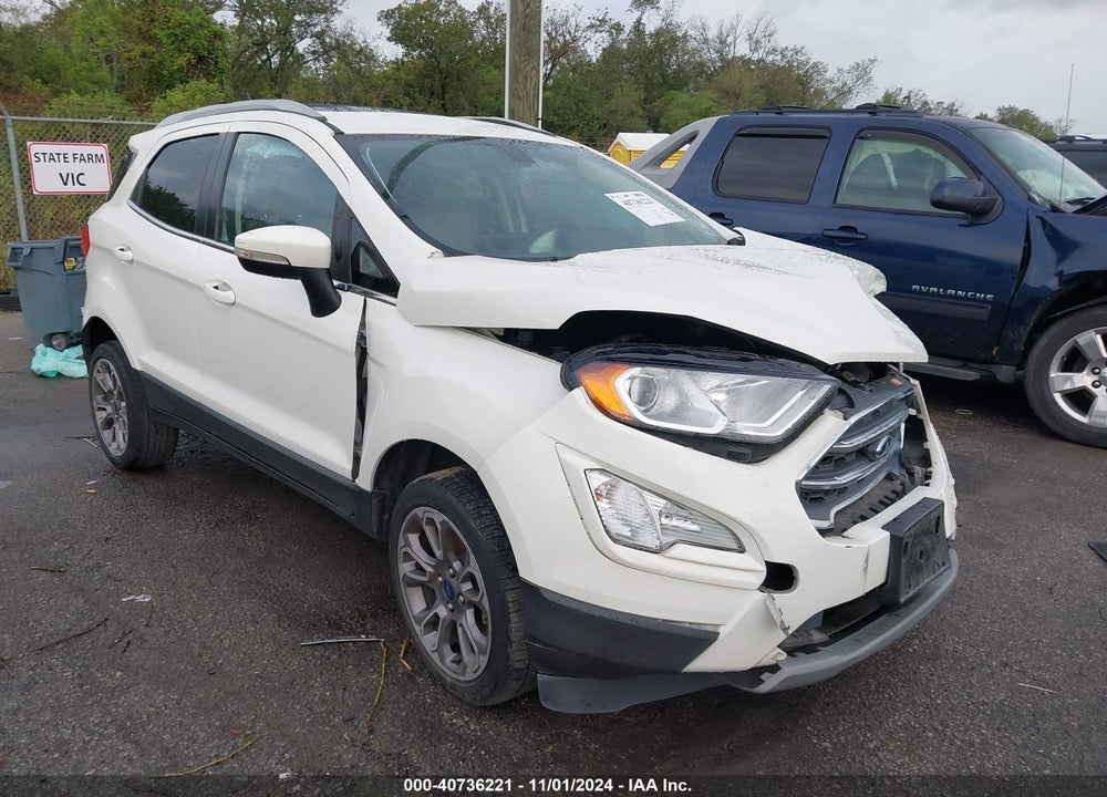 2020 FORD ECOSPORT TITANIUM VIN: MAJ6S3KL8LC359957