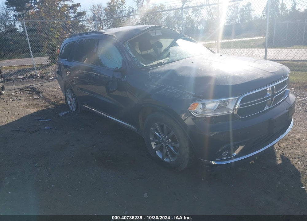 2018 DODGE DURANGO SXT AWD VIN: 1C4RDJAG8JC102109