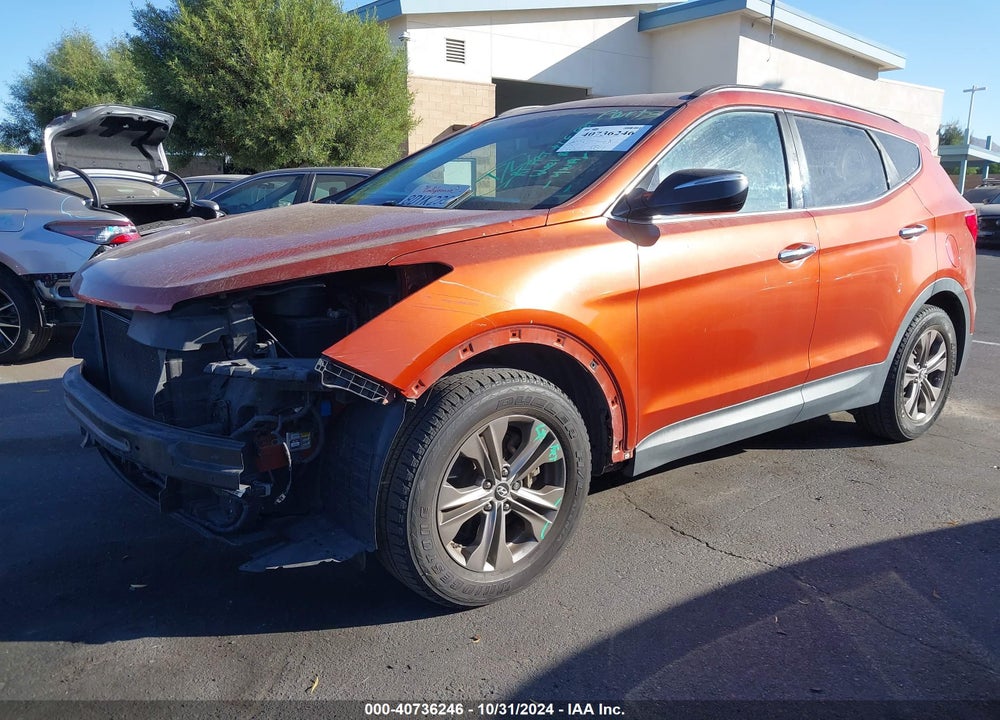 2013 HYUNDAI SANTA FE SPORT VIN: 5XYZU3LB9DG114332