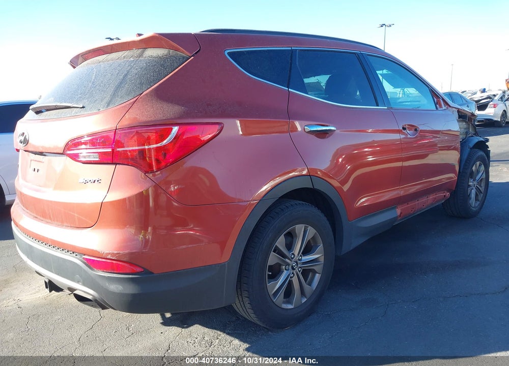 2013 HYUNDAI SANTA FE SPORT VIN: 5XYZU3LB9DG114332
