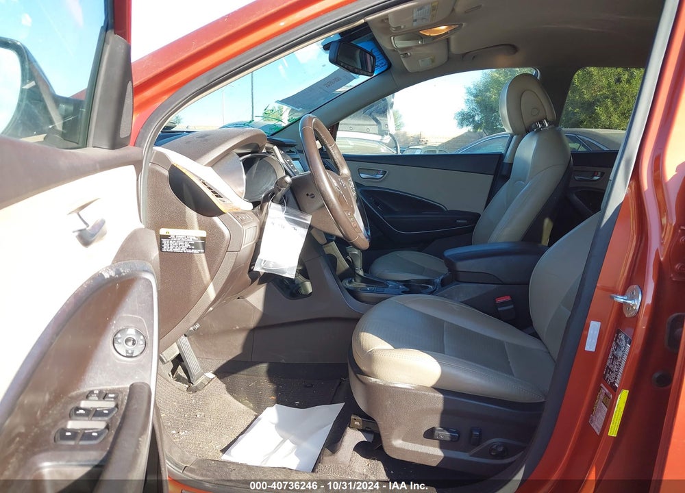 2013 HYUNDAI SANTA FE SPORT VIN: 5XYZU3LB9DG114332