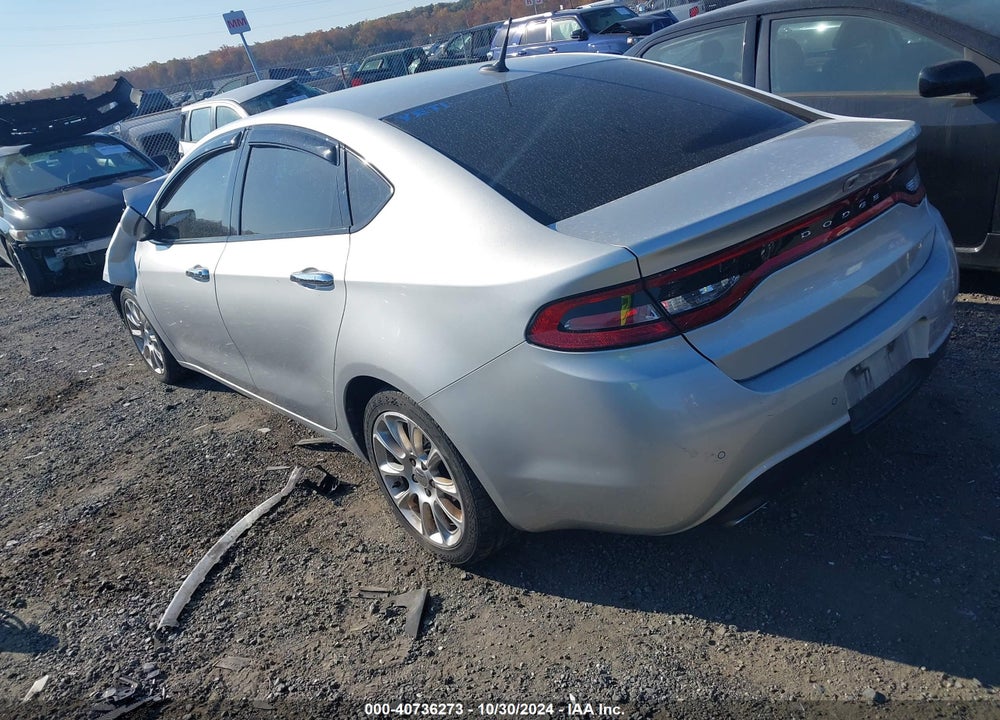 2013 DODGE DART LIMITED VIN: 1C3CDFCHXDD238849