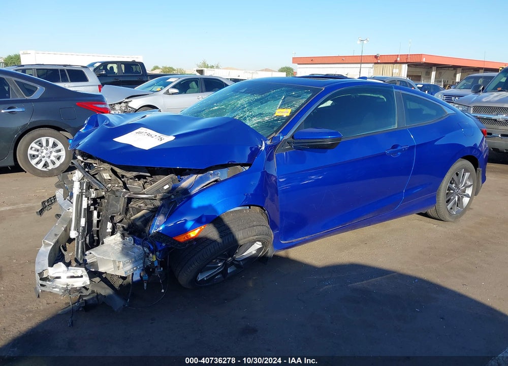 2019 HONDA CIVIC EX VIN: 2HGFC3B35KH357524