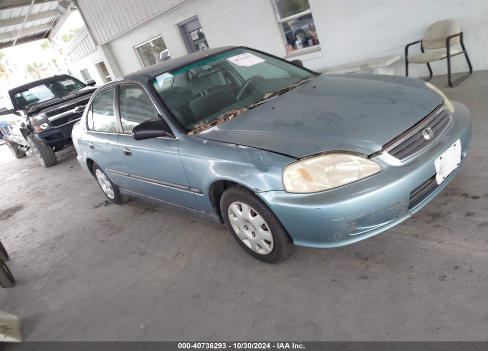 1999 HONDA CIVIC LX VIN: 1HGEJ6675XL005473
