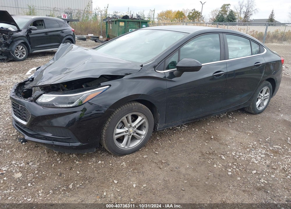 2018 CHEVROLET CRUZE LT AUTO VIN: 1G1BE5SM4J7180592