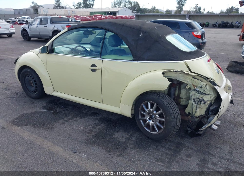 2004 VOLKSWAGEN NEW BEETLE GLS VIN: 3VWCM31Y14M324775