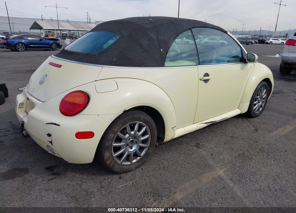 2004 VOLKSWAGEN NEW BEETLE GLS VIN: 3VWCM31Y14M324775