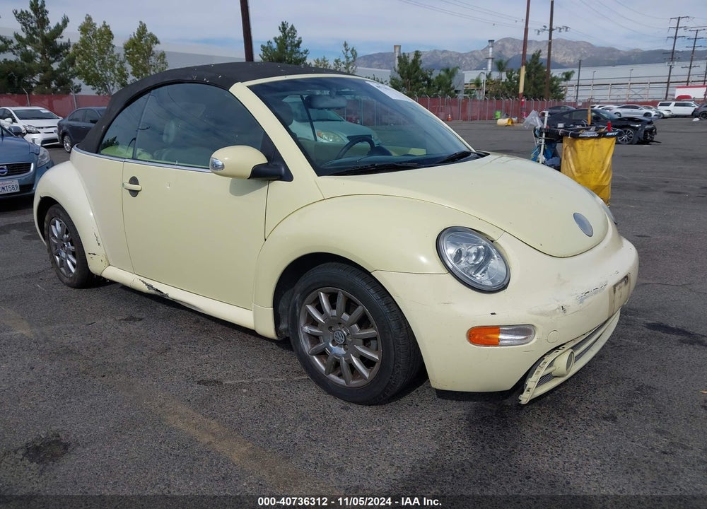 2004 VOLKSWAGEN NEW BEETLE GLS VIN: 3VWCM31Y14M324775